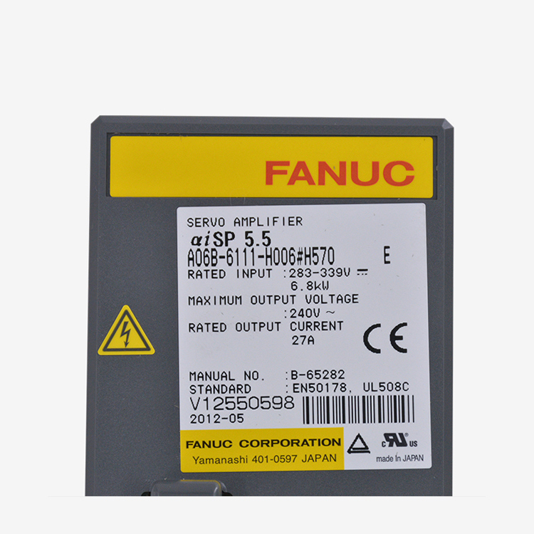 Hot New Products Fanuc Pulse Encoder - Japan original fanuc servo amplifier A06B-6111-H006#H570 – Weite detail pictures